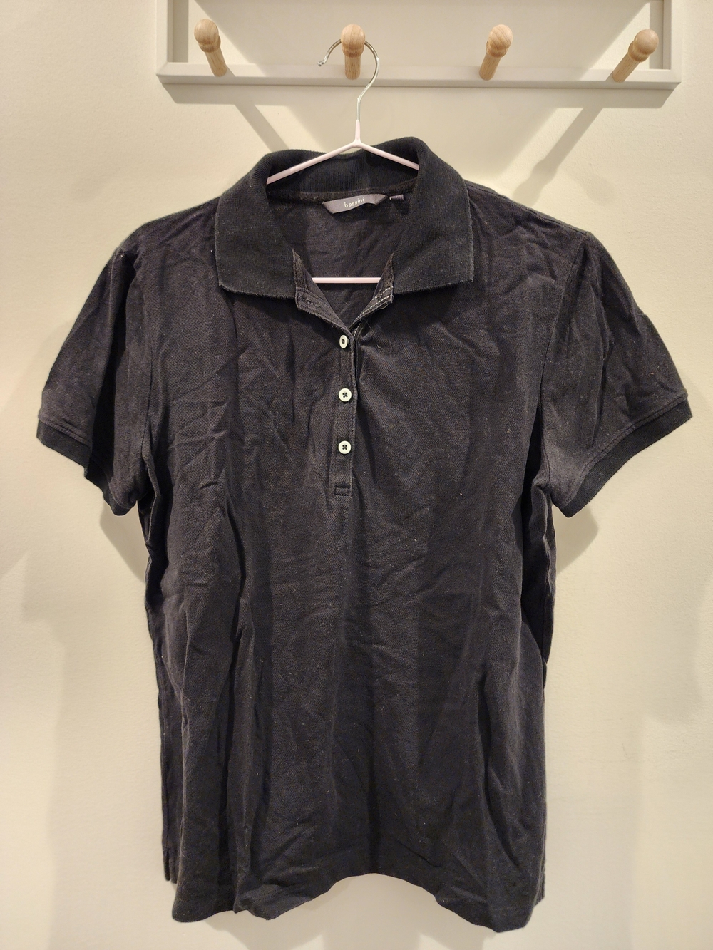Bossini Women's Black Polo